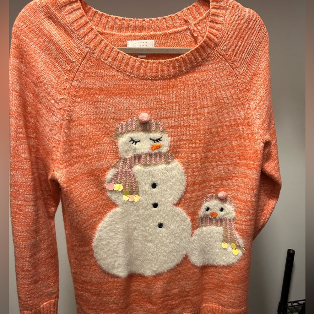 Cute Snowman Lauren Conrad Sweater